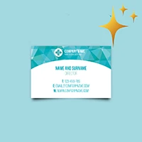 Business cards - Front Gloss lamination