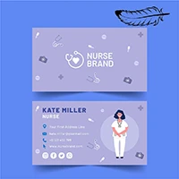 Business cards - Double sided printing Soft-touch lamination