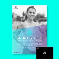 Flyers A3 Double-sided matte