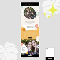 A-Long Flyers Double-sided gloss
