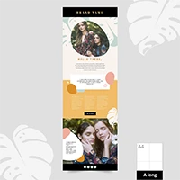A-Long Flyers Double-sided matte