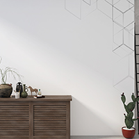 Mur graphique Chaise en métal