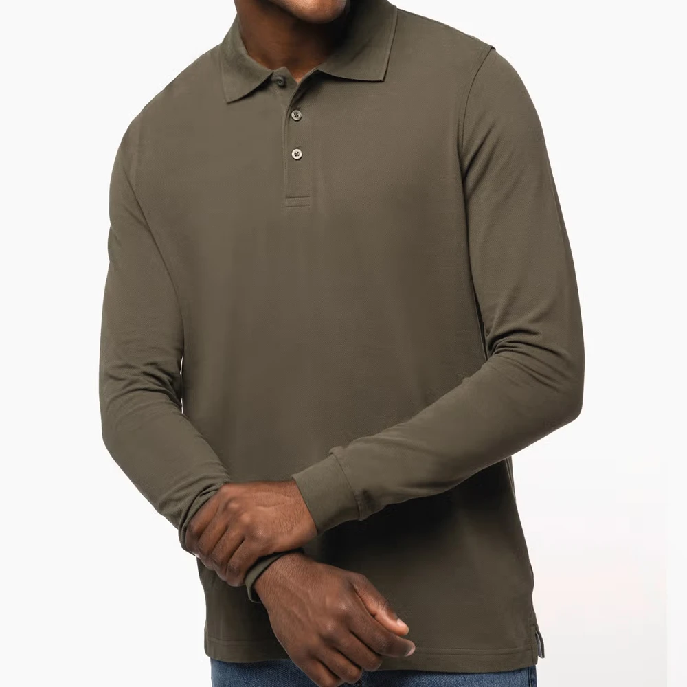Polo manches longues