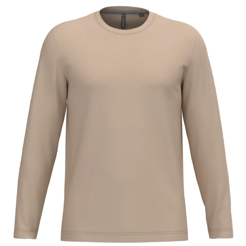 T-Shirt col rond manches longues
