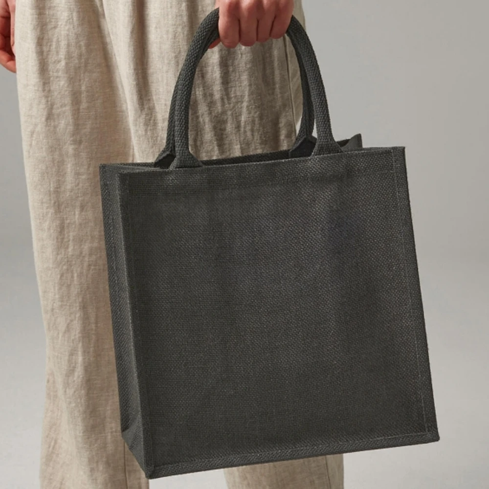 Jute Midi Tote