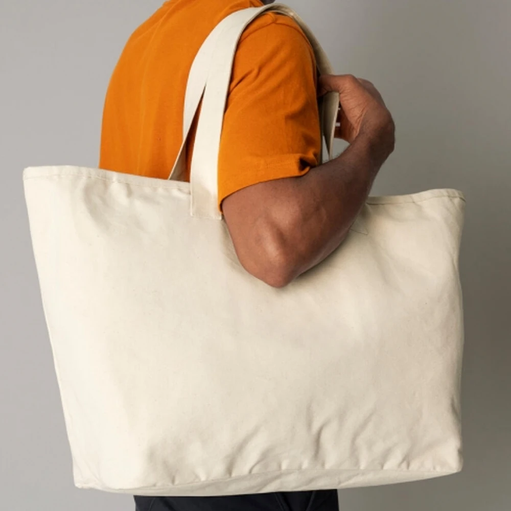 Oversized Heavy Duty Canvas Tote Bag