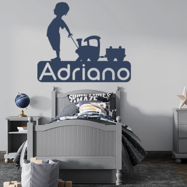 Sticker Adriano Small Train