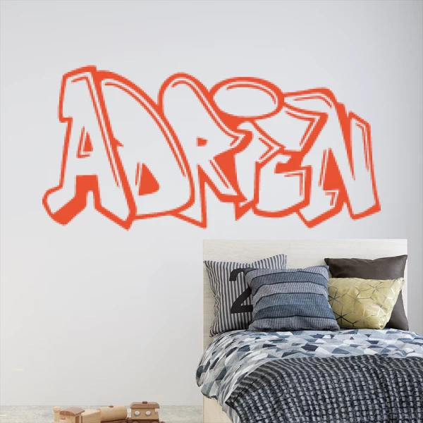 Sticker Adrien Graffiti