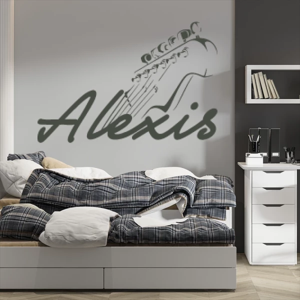 Sticker Alexis Guitar