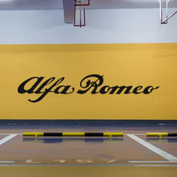 Sticker Alfa Romeo Text