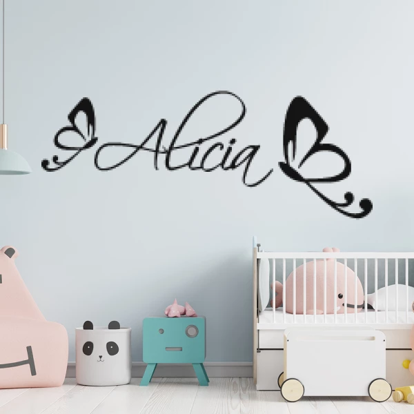 Sticker Alicia Butterflies