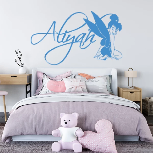 Sticker Aliyah Script Tinkerbell