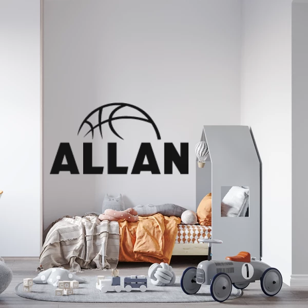Sticker Allan Basketball