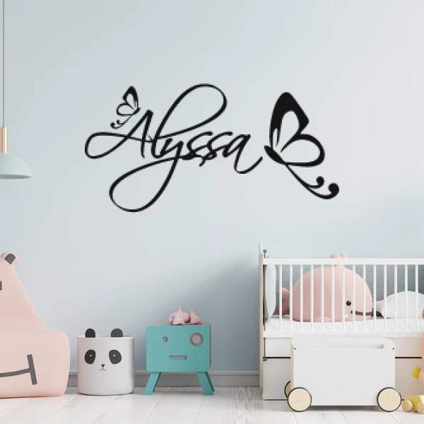 Sticker Alyssa Butterflies