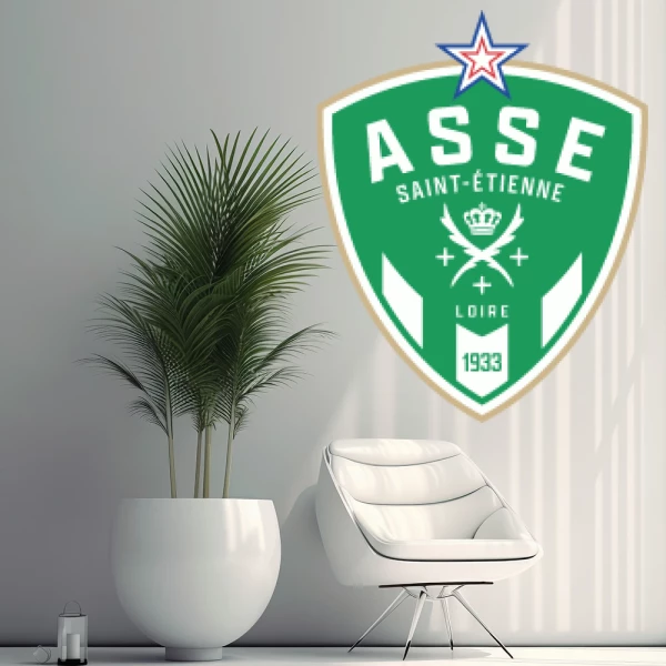 Sticker ASSE Saint-Etienne  - Printed