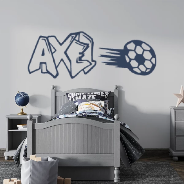 Sticker Axel Graffiti Football