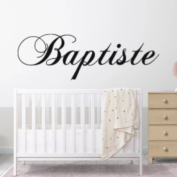 Sticker Baptiste Scripty