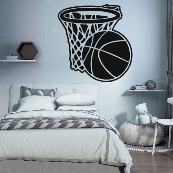Sticker Basket Ball - Basket