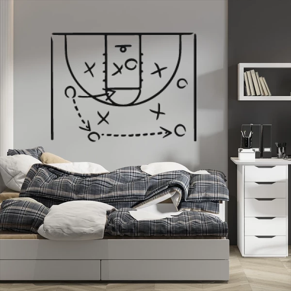 Sticker Basket Ball - Tactics