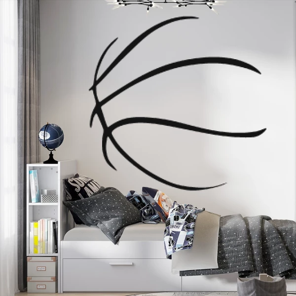 Sticker Basket Ball - Lines
