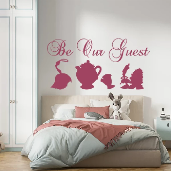 Sticker Be Our Guest