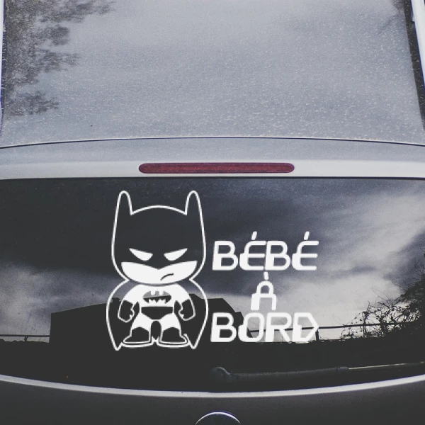 Sticker Bébé à bord - Batman