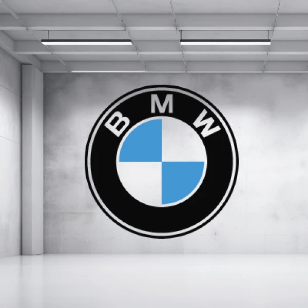 Sticker BMW Logo bicolor