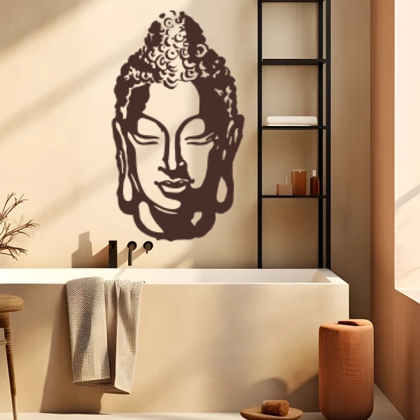 Sticker Bouddha Head