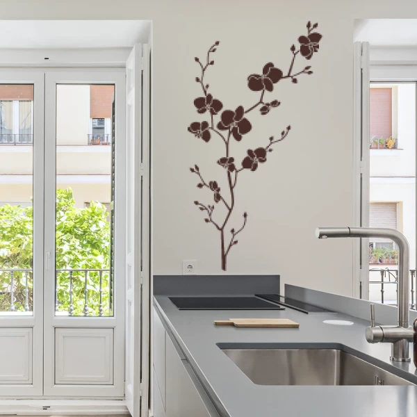 Sticker Orchid branch