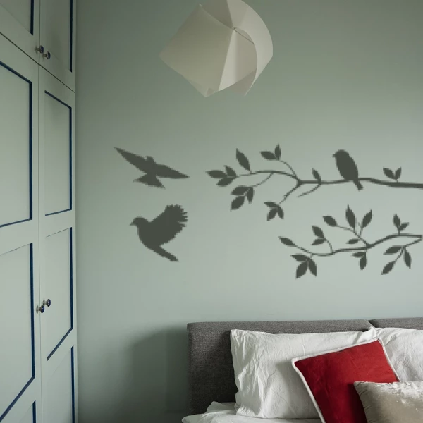 Sticker Branch and Birds 02