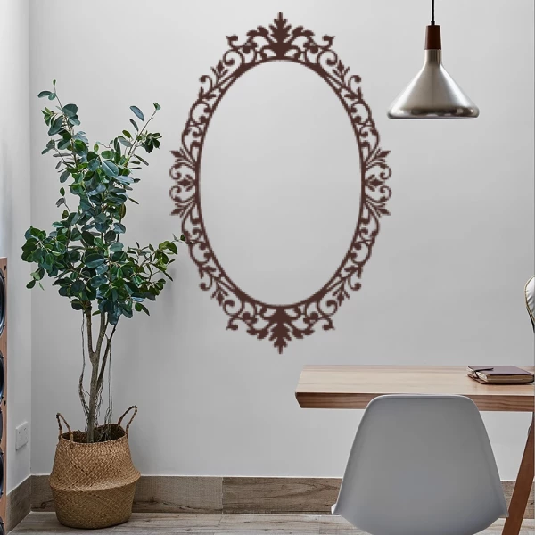 Sticker Baroque frame 04