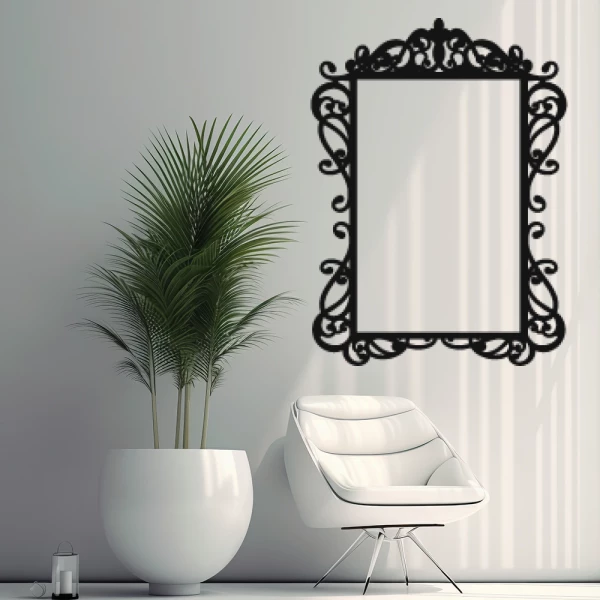 Sticker Baroque frame 05