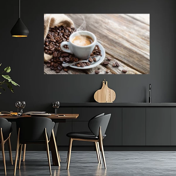 Sticker Coffee 3D - Printed