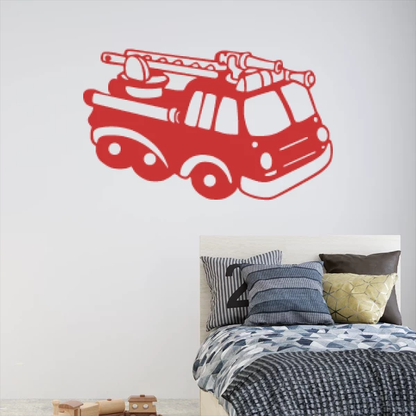 Sticker Fire truck