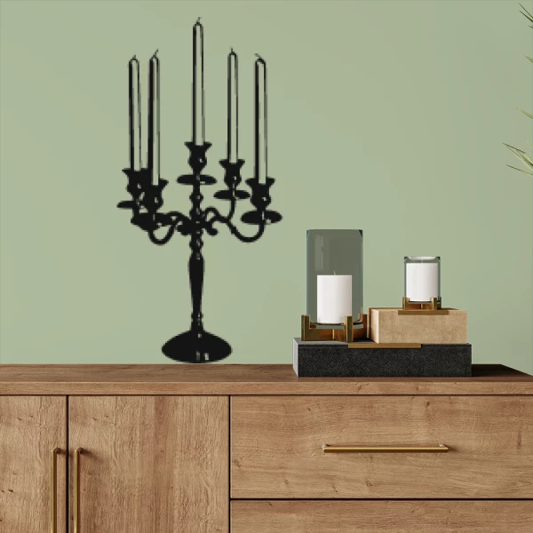 Sticker Candelabra
