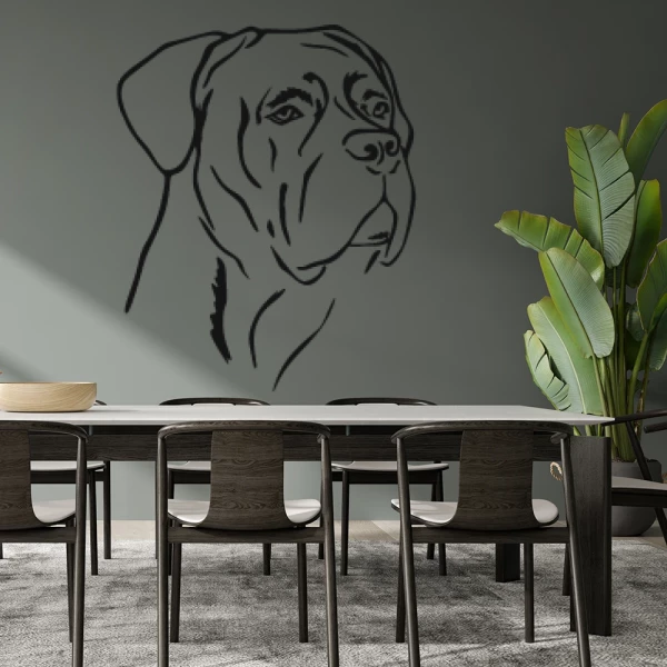 Sticker Cane Corso Head