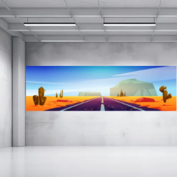Sticker Canyon Paysage Cartoon