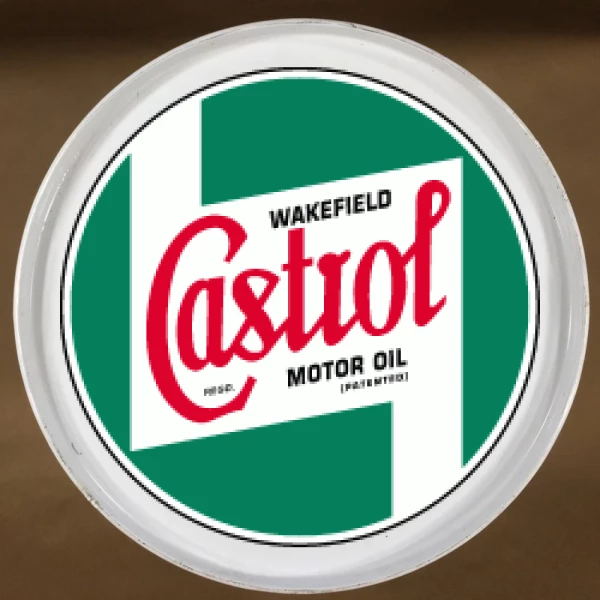 Sticker Castrol Motor Oil Printed