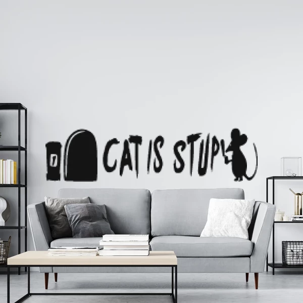 Sticker Cat is stupid