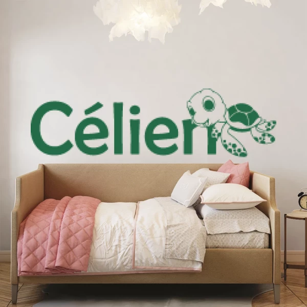 Sticker Célien Turtle