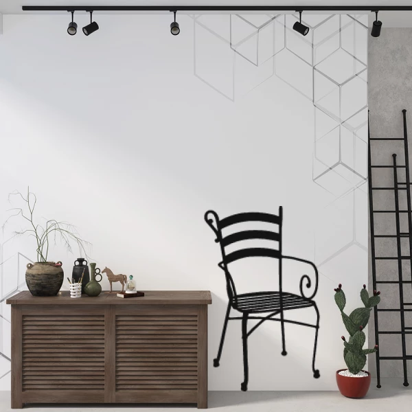 Sticker Metal Chair