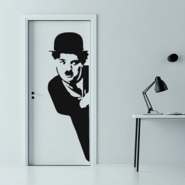 Sticker Charlie Chaplin 2