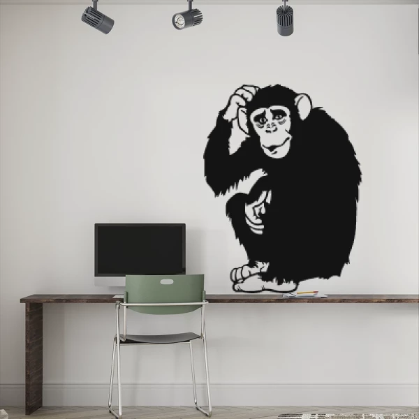 Sticker Chimpanzee