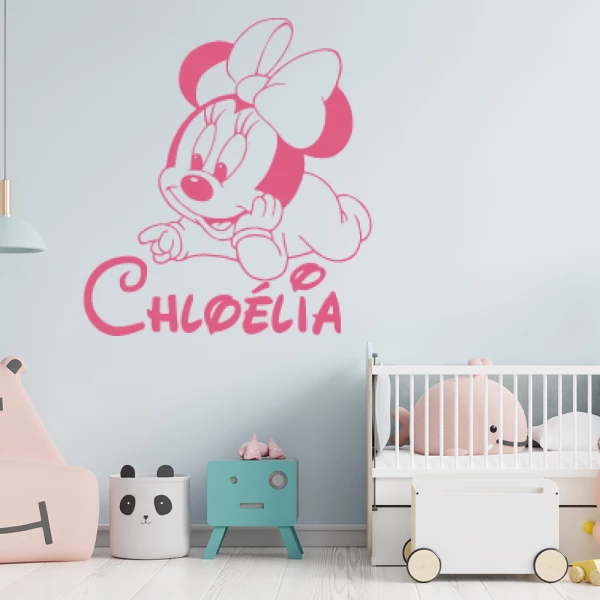 Sticker Chloélia Minnie Baby Disney