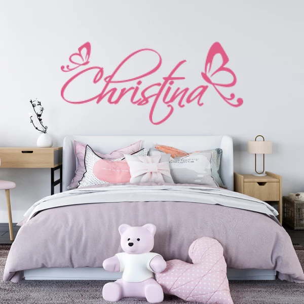 Sticker Christina Butterflies