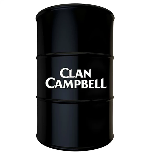Sticker Clan CampBell Texte Imprimé