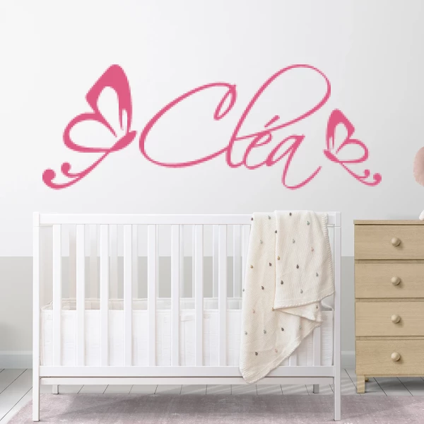 Sticker Cléa Butterflies