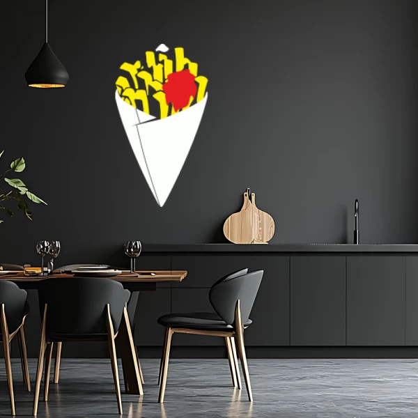 Sticker Zak friet