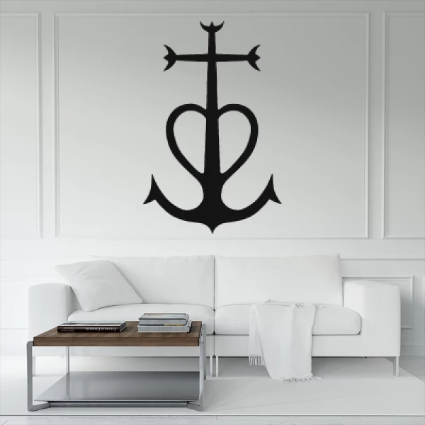 Sticker Cross Camargue