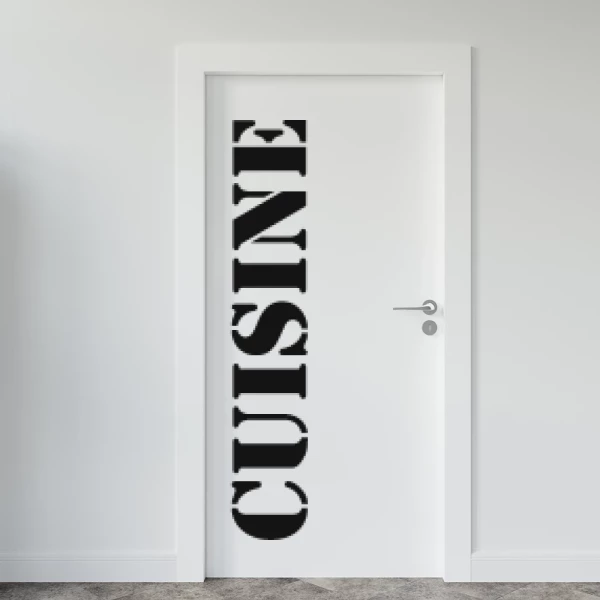 Sticker Cuisine - Stencil